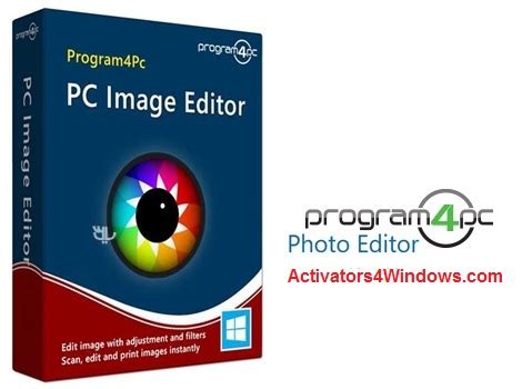 Program4Pc Photo Editor 7.6 with Crack Download